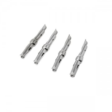 Lead Wire Clips (Rhodium / Silver Pins), High-End